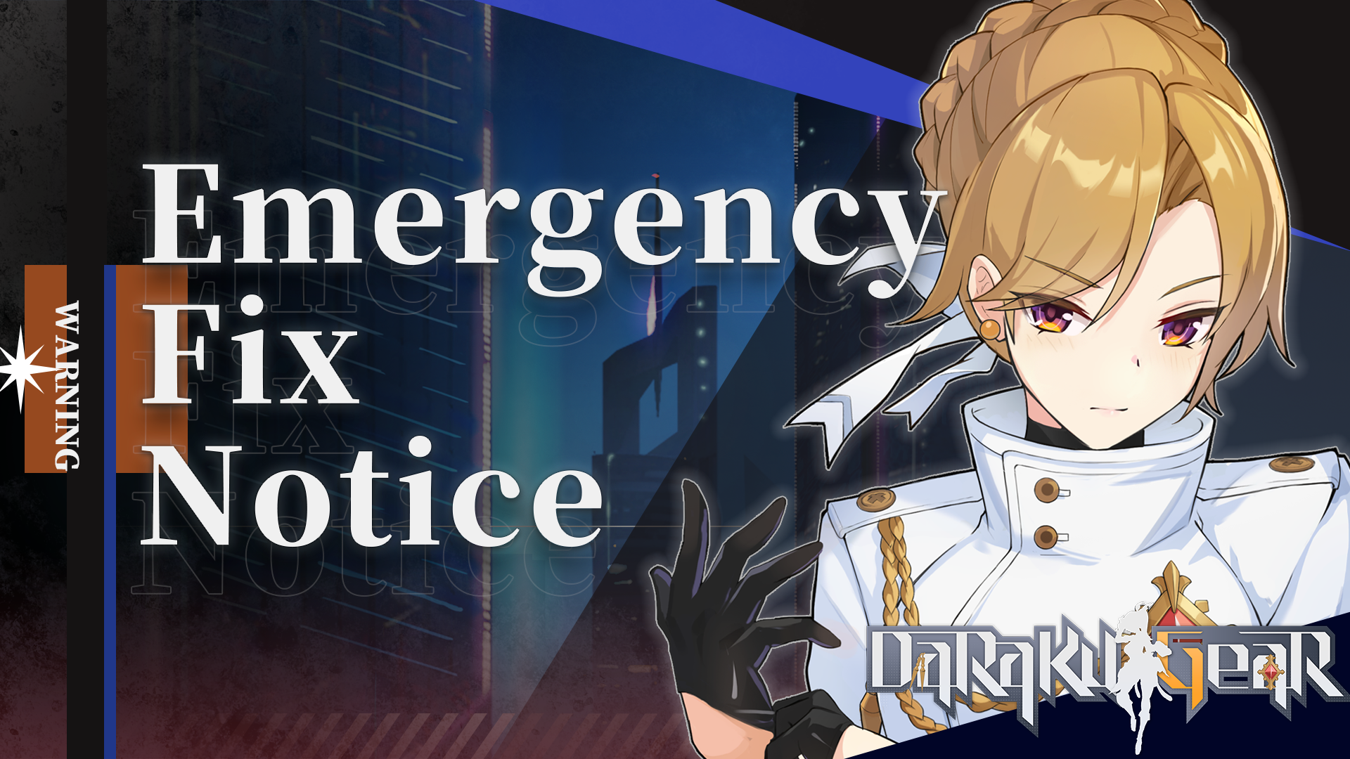 01/11 Emergency Fix Notice